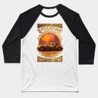 Classic, gothic and elegant steampunk car Baseball T-Shirt